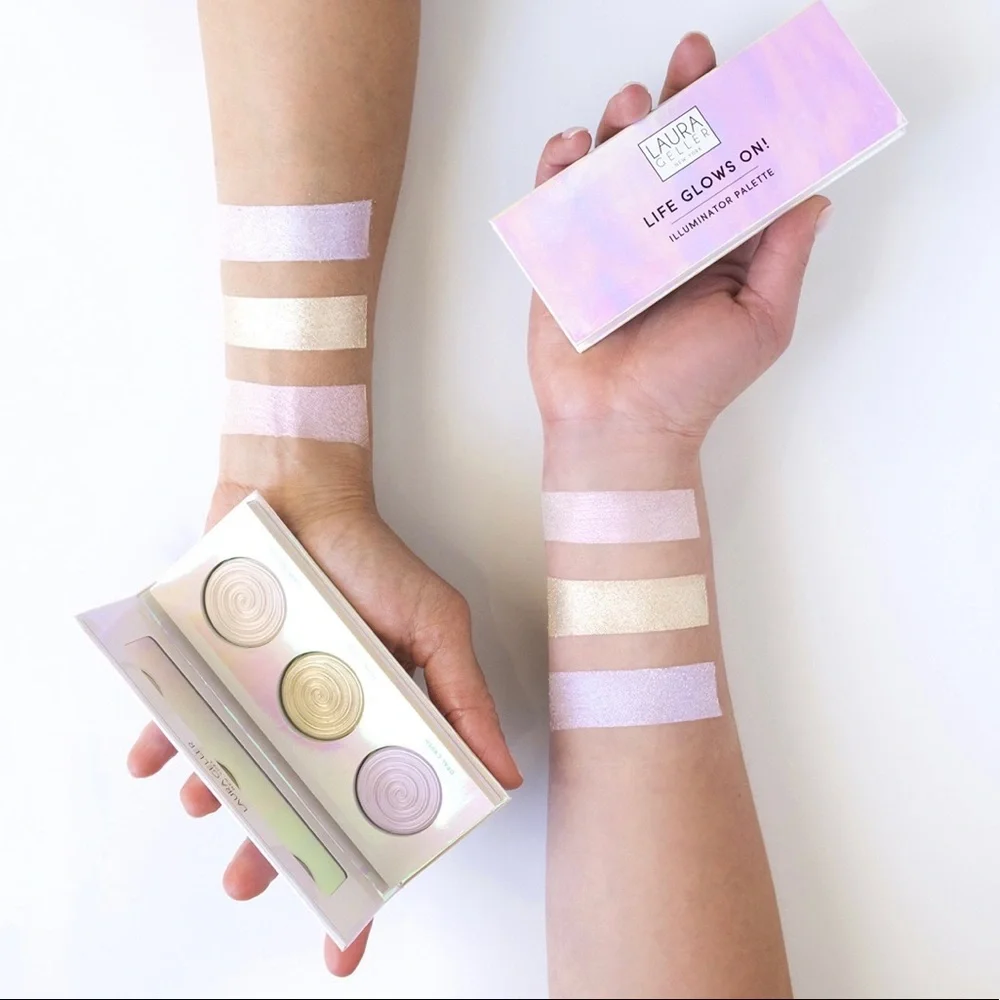 NWOB Laura Geller Life Glows On Illuminator Palette - Picture 1 of 3